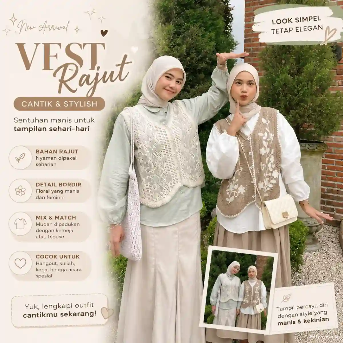 Review Grain Shirt, Kemeja Wanita Katun Poplin Bergaya Korean Style