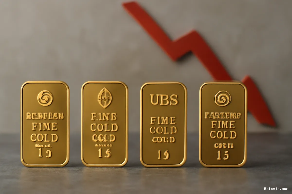Empat Produk Emas 1 Gram di Galeri 24 Turun pada Akhir Pekan
