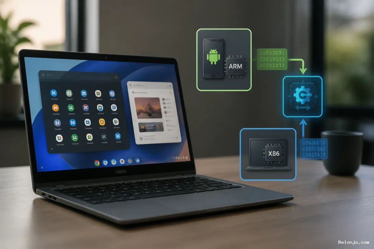 Google Perkuat Kolaborasi demi Aplikasi Android di Chromebook